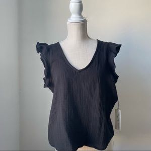 Black Nine Britton Top Size Medium